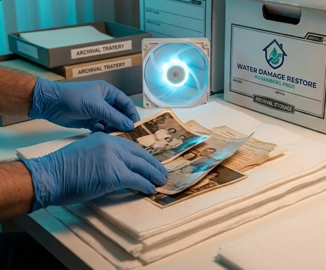 Document and Photo Recovery After Water Damage Rosenberg